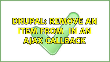 Drupal: Remove an item from $form_state in an ajax callback