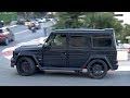 LOUD BRABUS G-Wagons Making Some Noise in Monaco!!