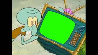 Green Screen Squidward