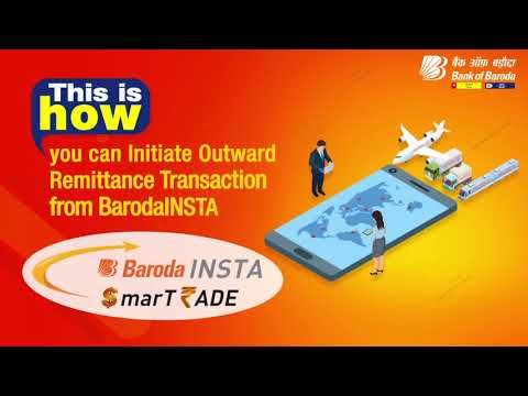 #ThisIsHow to initiate outward remittance transaction from BarodaINSTA - #BankofBaroda