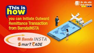 #ThisIsHow to initiate outward remittance transaction from BarodaINSTA - #BankofBaroda