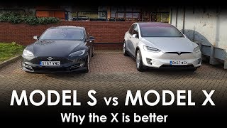 Telsa Model S vs Model X - Model X or Model S - Why the Model X is Better!