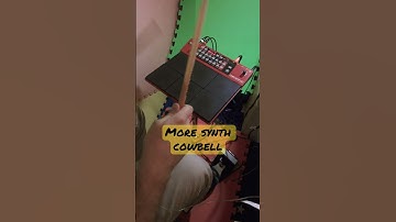 Synth Cowbell groove on the  Nord Drum 3P #norddrum3p #drums #drum #drummer #groove #beat #synth