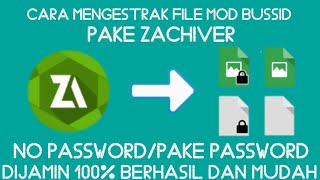 cara mengestrak file mod BUSSID pake aplikasi ZAchiver screenshot 2
