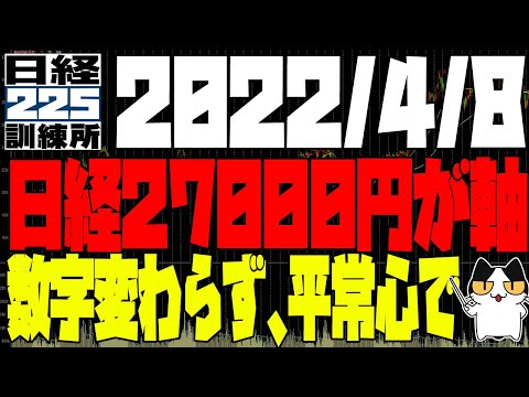 相場観　怖い雰囲気ですが・・