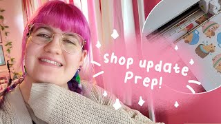 Shop Update Surprise 🌸 Small Business Studio Vlog 14 💫