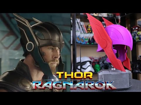 Cosplay: Thor Helm mit glühenden Augen aus dem 3D-Drucker 0 - Cosplay: Thor Helm mit glühenden Augen aus dem 3D-Drucker