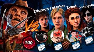 MEU FREDDY P100 vs WIN STREAK do ZYEEF, ZDAMON, FAT JOKER e GONZAGABR