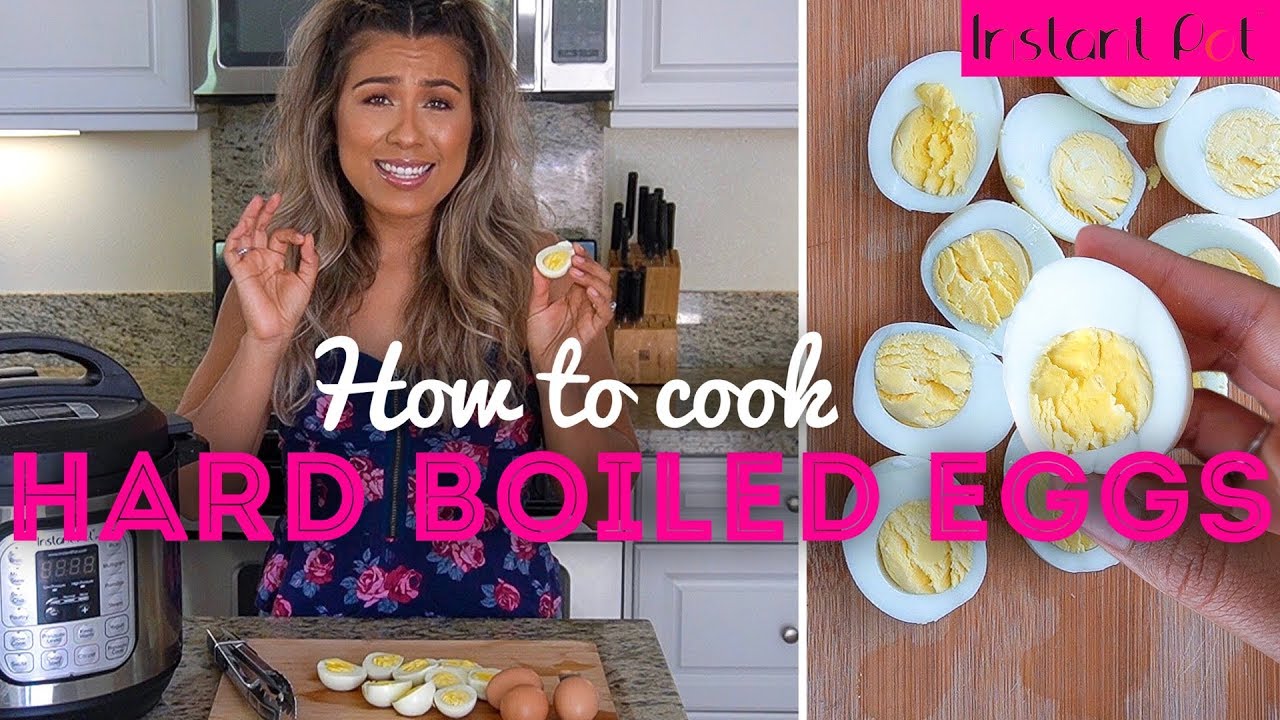 EASIEST HARD BOILED EGGS EVER!! INSTANT POT | PERFECT EVERY TIME! - YouTube