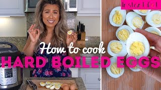 EASIEST HARD BOILED EGGS EVER!! INSTANT POT | PERFECT EVERY TIME! Instant Pot Hard Boiled Eggs Perfect Every Time