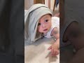 【8ヶ月】まだ着てないのにヨダレまみれ…😂 #あかちゃん #赤ちゃん #子ども #かわいい #shorts