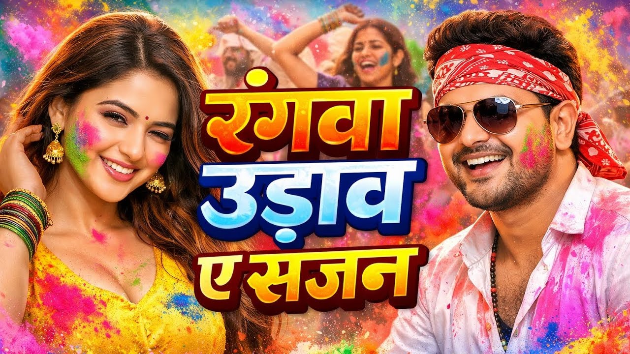रंगवा उड़ाव ए सजन (official)| New  Holi Song 2026 | Holi Special Romantic Song | Viral holi song