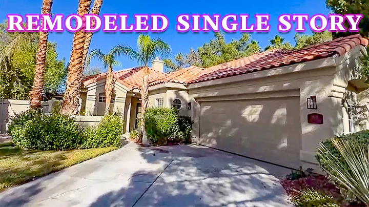 Remodeled Single Story in Guard Gated Community with Golf Courses Low HOA