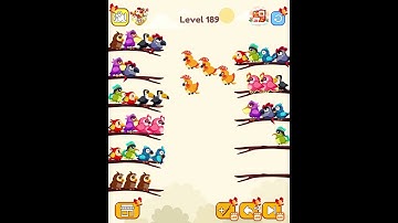 Bird Sort Color Puzzle 189 | Tricky Parrot Sorting Challenge