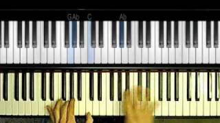 Teach Me Tonight - Bossa Nova Style Piano Tutorial chords