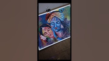 Krishna Drawing |#shortvideo#youtubeshorts #shorts #krishna #shreekrishna #drawing