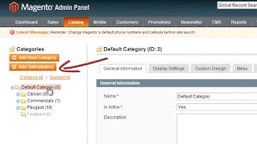 Magento how to add Products (Simple & Configurable), Categories & Attributes
