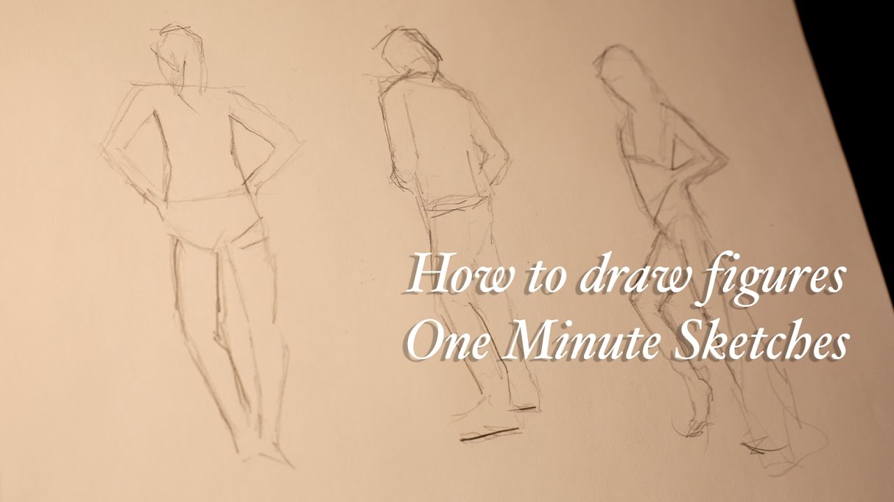 Figure Drawing Lessons 1/8 - Secret To Drawing The Human Figure 