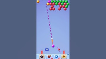 New Bubble shooter game play level 89 #shorts bubble shooter android games play