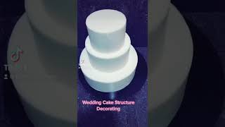 Wedding Cake Structure | Wedding Cake Design | Cake Art | Cake Decorating | Wedding Cake