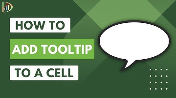 🔧 Excel Customization: Enhancing Data with Interactive Tooltips 💬 | Adding extra information to cell