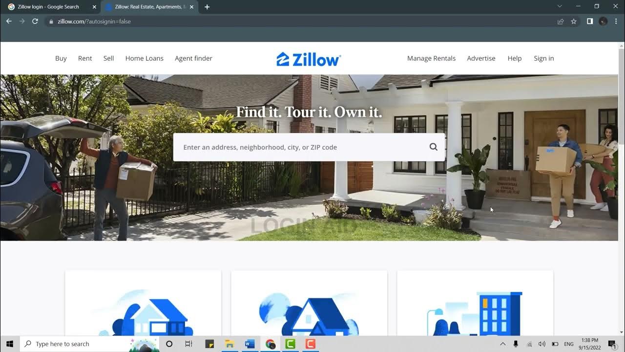 Zillow login 2022 zillow account login guide zillow sign in