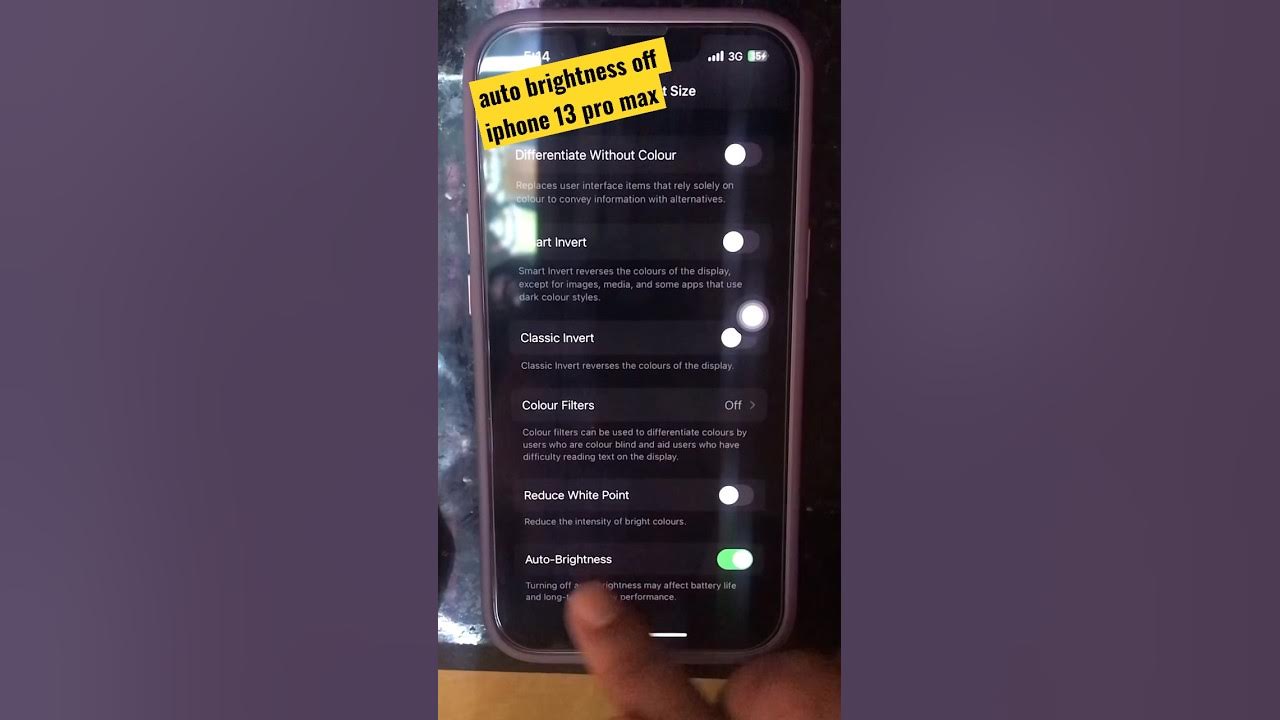 auto-brightness-off-iphone-13-pro-max-youtubeshorts-shortsvideo-sn