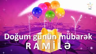 Doğum Günü Videosu - Ramilə