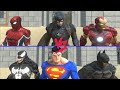 Marvel vs dc comics 3 vs 3  animal revolt battle simulator