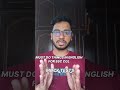 Must Do Things In English For SSC CGL 2024 👍 #viral #ytshorts #shorts #ssc #ssccgl #english