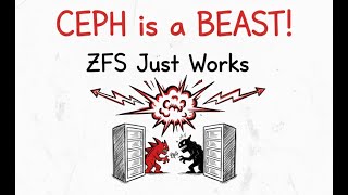 Ceph Is A Beast, Zfs Just Works Inside The Ultimate Proxmox Storage War