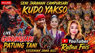 seni jaranan Kudo yakso live in patung tani gunung sari