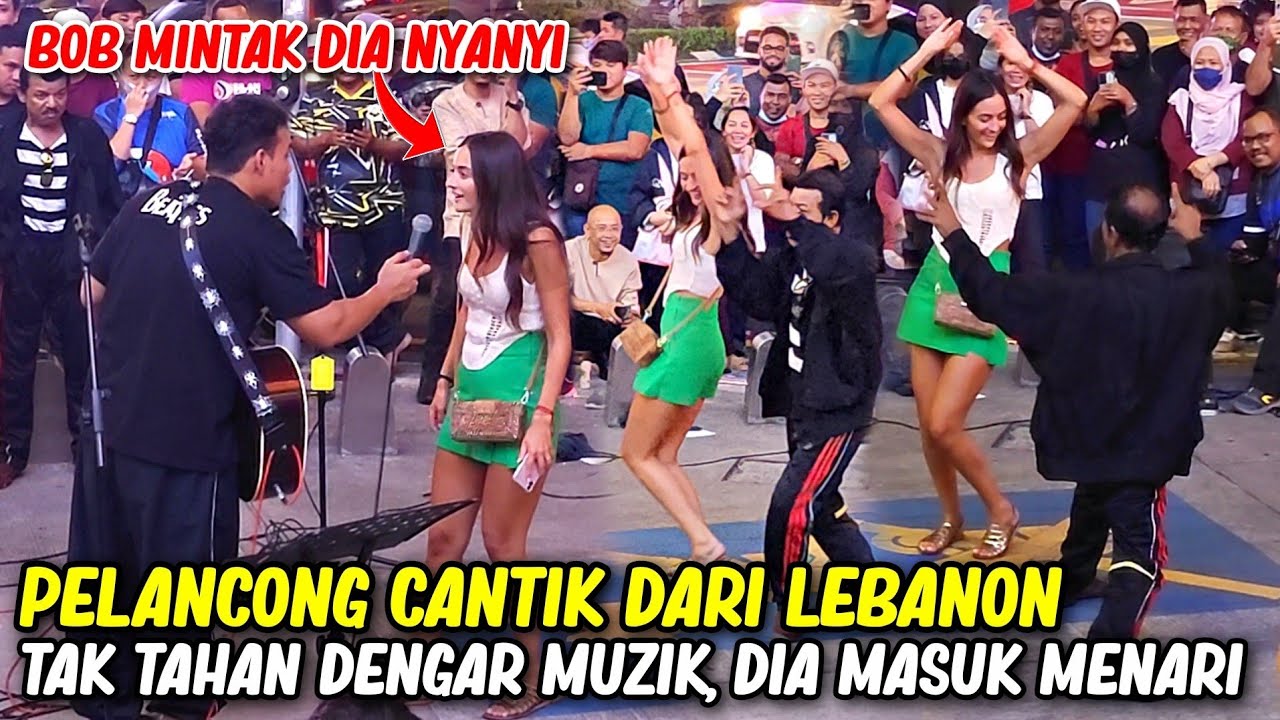 Ruba gadis cantik dari Lebanon tiba² masuk menari. Sporting habis Bob minta Ruba nyanyi lagu Arabic