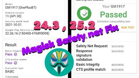 Magisk Safety Net Bypass | Magisk Hide | 24.3 | 25.2 | CTS Profile match Fix | Bank Apps hide