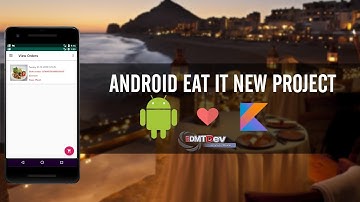 Kotlin Android Tutorial - New Eat It part 35 Server App Delete Food Item