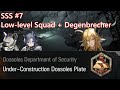 Under-Construction Dossoles Plate (25' version) - SSS#7: Low-Level Squad + Degenbrecher [Arknights]