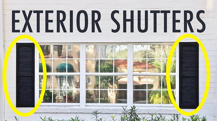 Exterior Shutters in America are ALL WRONG