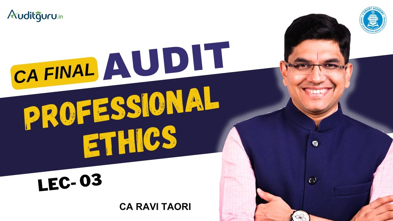 Lecture 03 | CA Final Audit | CA Ravi Taori | Auditguru - YouTube