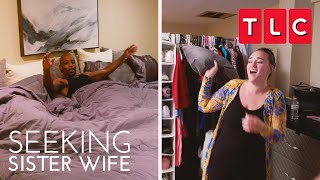 Jasmine Sleeps Over with the Davises | Seeking Sister Wife | TLC