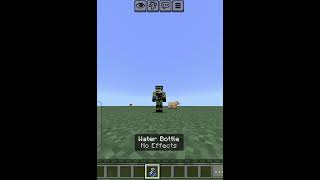 How to drink water #minecraft #minecraftpe #water #drinkwater #funny #funnymemes #cinema #mlg
