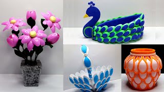 4 Ide Kreatif Terbaik dari Sendok Plastik Bekas !