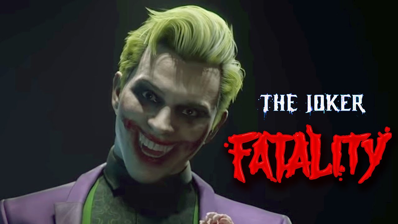 MK11 The Joker Fatality Performed on all Characters Mortal Kombat 11 The Joker YouTube