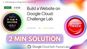 Build a Website on Google Cloud: Challenge Lab || #GSP319 || #short trick #goodies