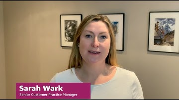 Meet Sarah, Senior Customer Practice Manager, AWS Professional Services Canada | Amazon Web Services