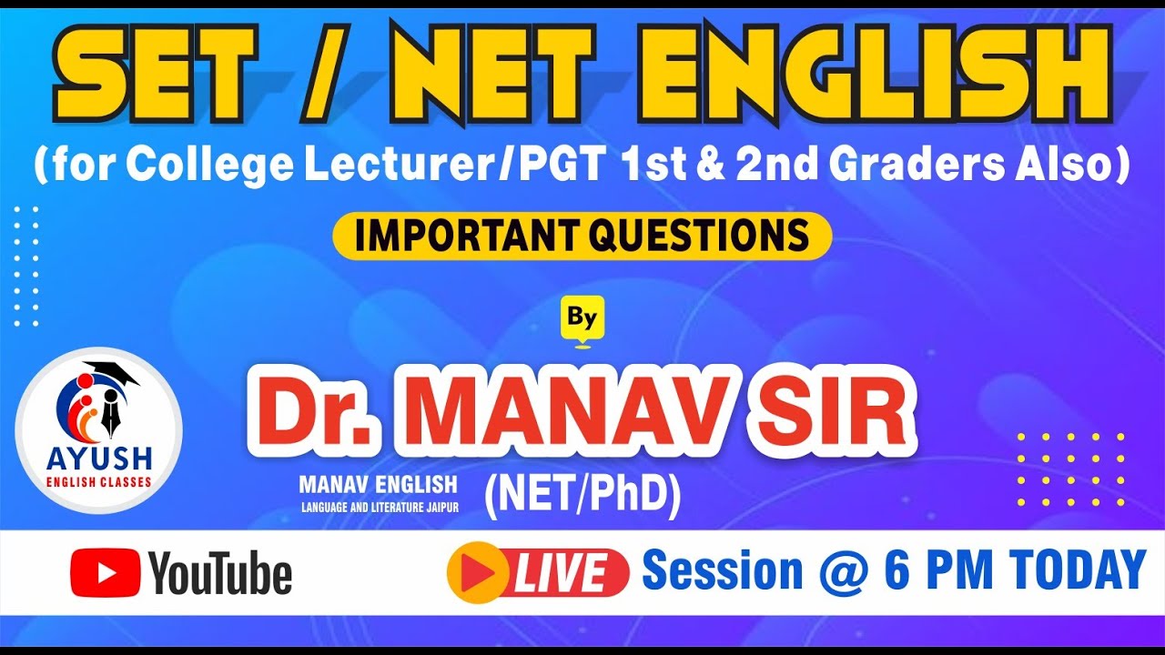 English SET NET Exam 2023 English Important Question Important english-set-net-exam-2023-english-important-question-important