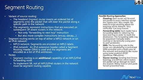 Service programming with SRv6
