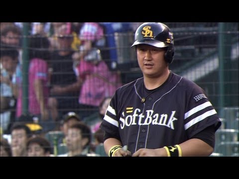【プロ野球パ】好調・李大浩、1回にさっそく先制打！  2014/06/09 T-H