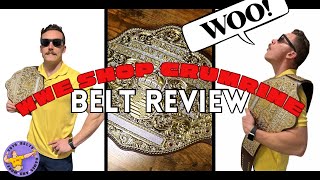 WWE SHOP Crumrine Replica Belt Review