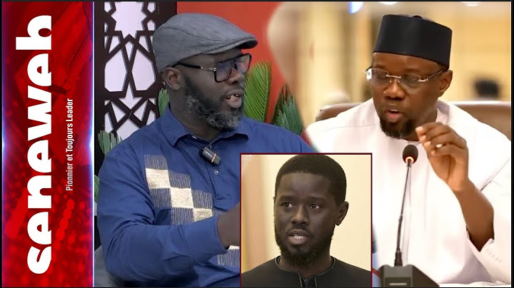"On ne doit pas diaboliser Sonko mais...": (René Yéhoune Apr)