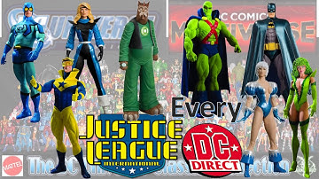 Every DC Direct Justice League International Comparison List